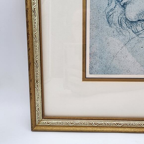 Leonardo Da Vinci Study for the Last Supper James Framed Giclee Art Print 19x16 - Picture 5 of 12